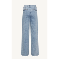 Nuamber Hr Wide Jeans Light Blue Stonewash Bild 2