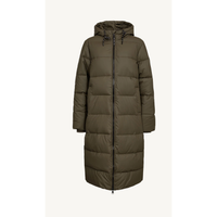 Nuarven Long Puffer Jacket Forest night Bild 1