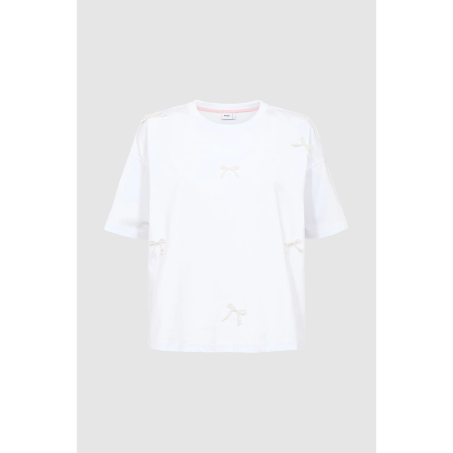 Nubetunia SS T-Shirt Bright White Bild 1