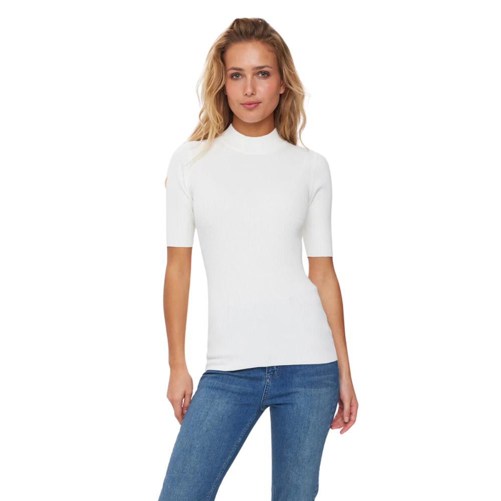 NUBIA SS PULLOVER Cloud Dancer Bild 1