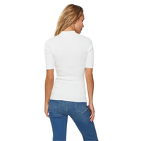 NUBIA SS PULLOVER Cloud Dancer Bild 2