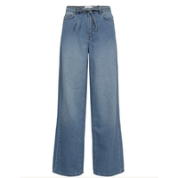 Nubrooklyn Hr Wide Jeans Light Blue Denim Bild 1