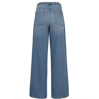 Nubrooklyn Hr Wide Jeans Light Blue Denim Bild 2
