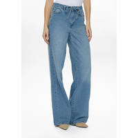 Nubrooklyn Hr Wide Jeans Light Blue Denim Bild 3