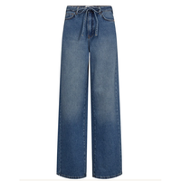 Nubrooklyn HR Wide Jeans P3013 Medium Blue Denim Bild 1