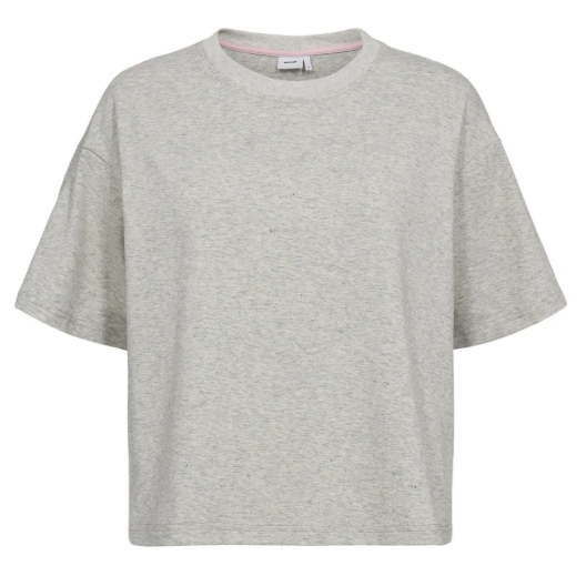 Nuhuby T-Shirt Light grey mel Bild 1