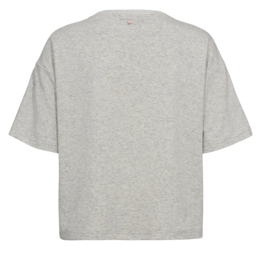 Nuhuby T-Shirt Light grey mel Bild 2