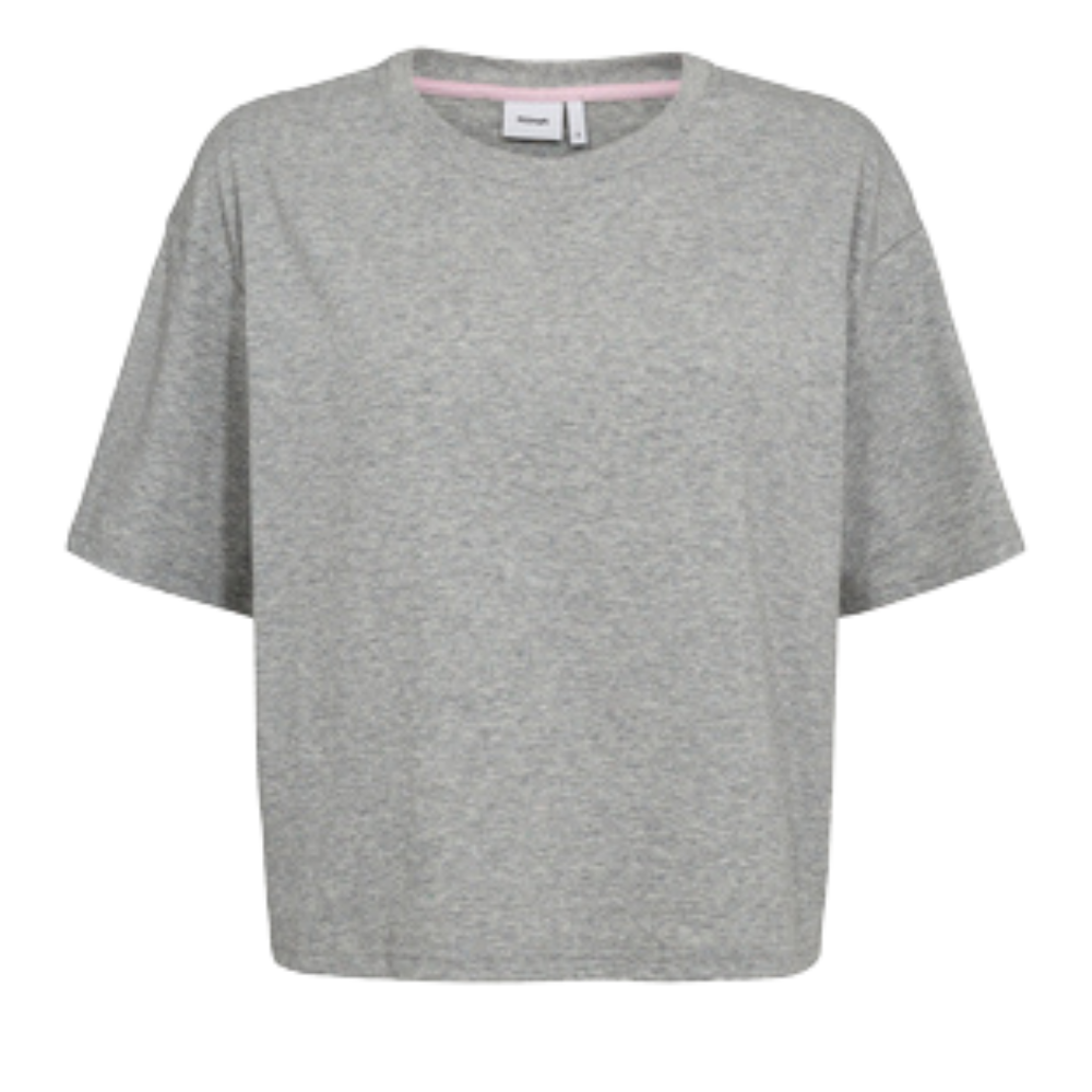 Nuhuby T-Shirt Medium Grey mel Bild 1