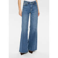 Nupisa Hr Wide Jeans Medium Blue Denim Bild 3
