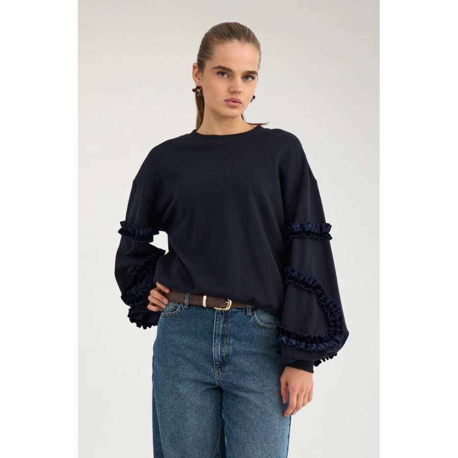 Nusabby O-Neck Sweatshirt Salute Bild 2