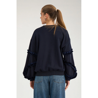 Nusabby O-Neck Sweatshirt Salute Bild 3