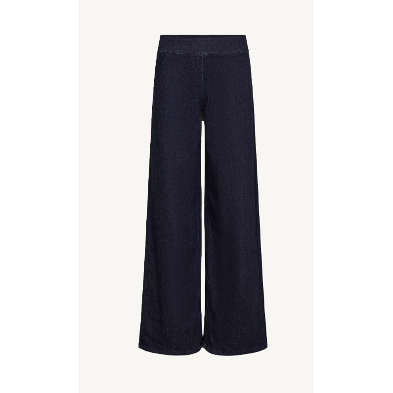 Nuseattle HR Wide Jeans SI3012 Dark Blue Denim Bild 1