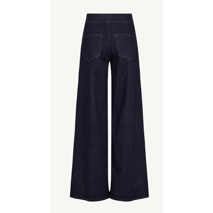 Nuseattle HR Wide Jeans SI3012 Dark Blue Denim Bild 2