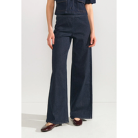 Nuseattle HR Wide Jeans SI3012 Dark Blue Denim Bild 3