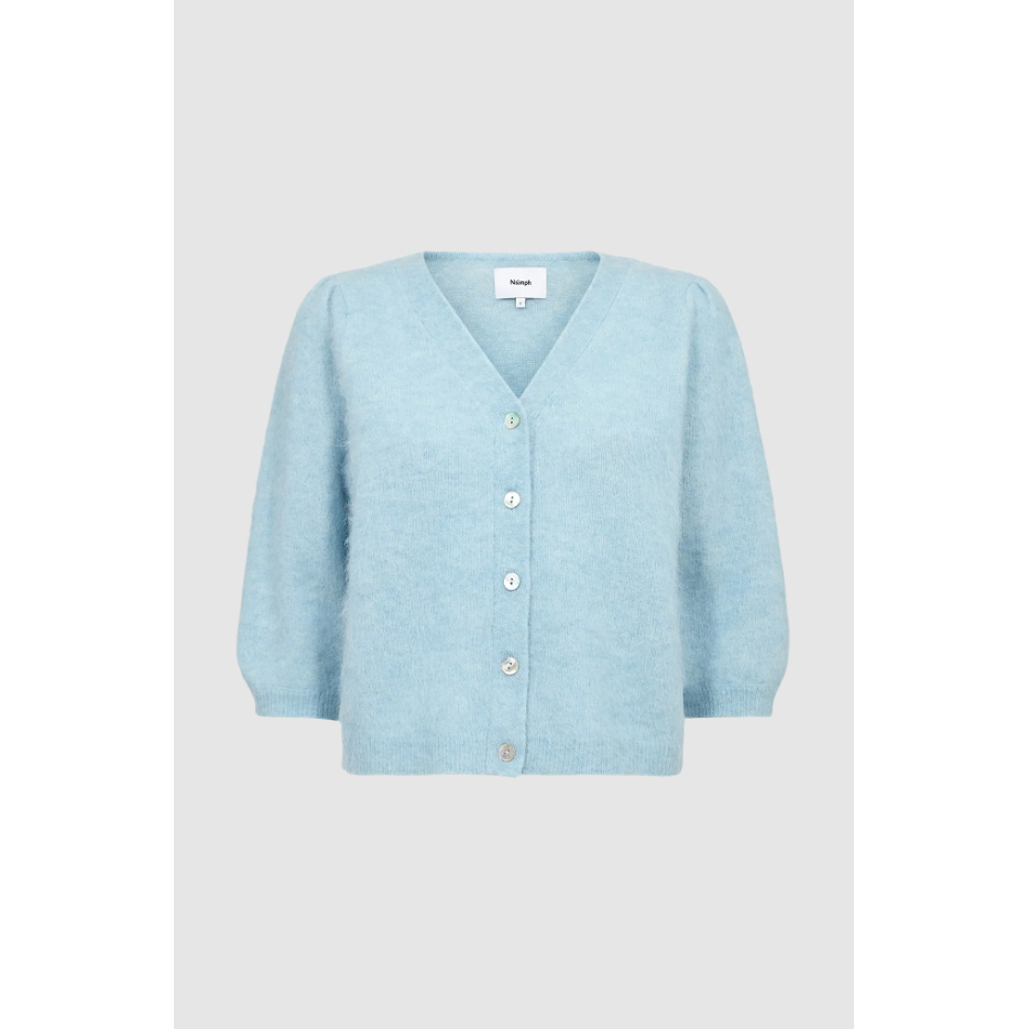 Nusuri Brushed SS Cardigan Forget Me Not Bild 1