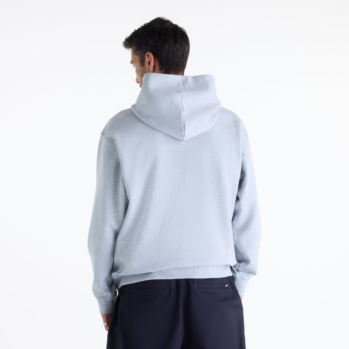 Numeric French Terry Hoodie Athletic Grey Bild 3