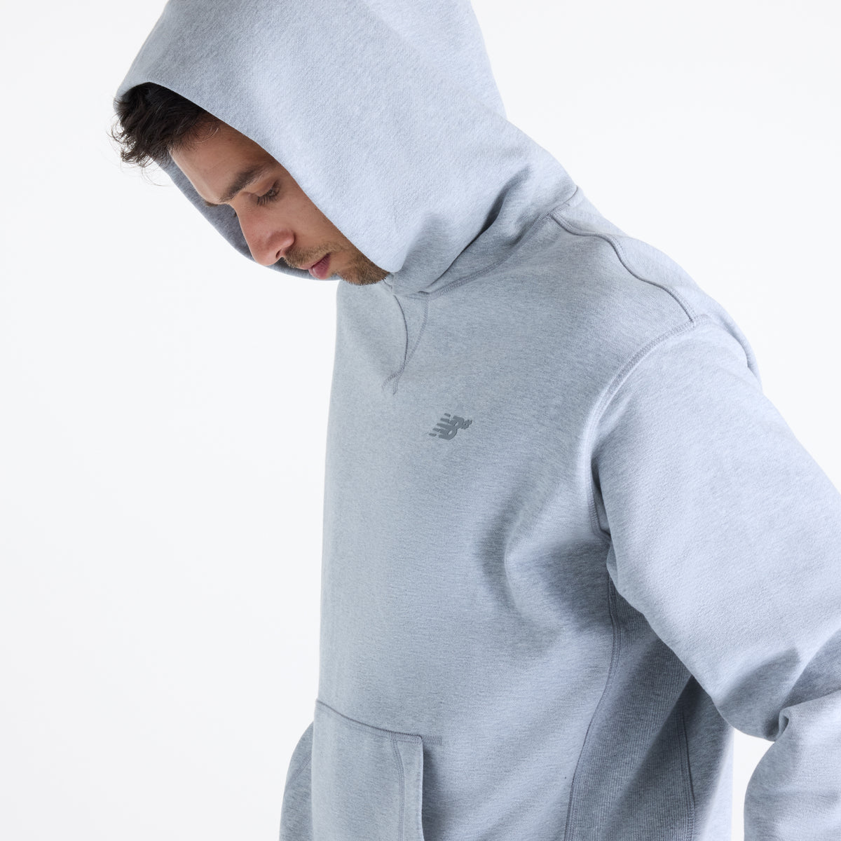 Numeric French Terry Hoodie Athletic Grey Bild 6