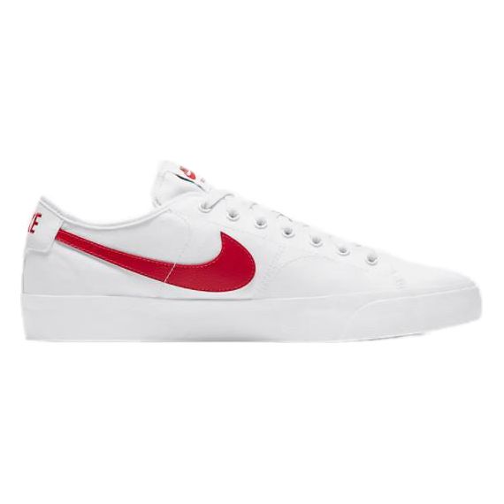 Nike SB Blazer Court WHITE/UNIVERSITY RED Bild 1