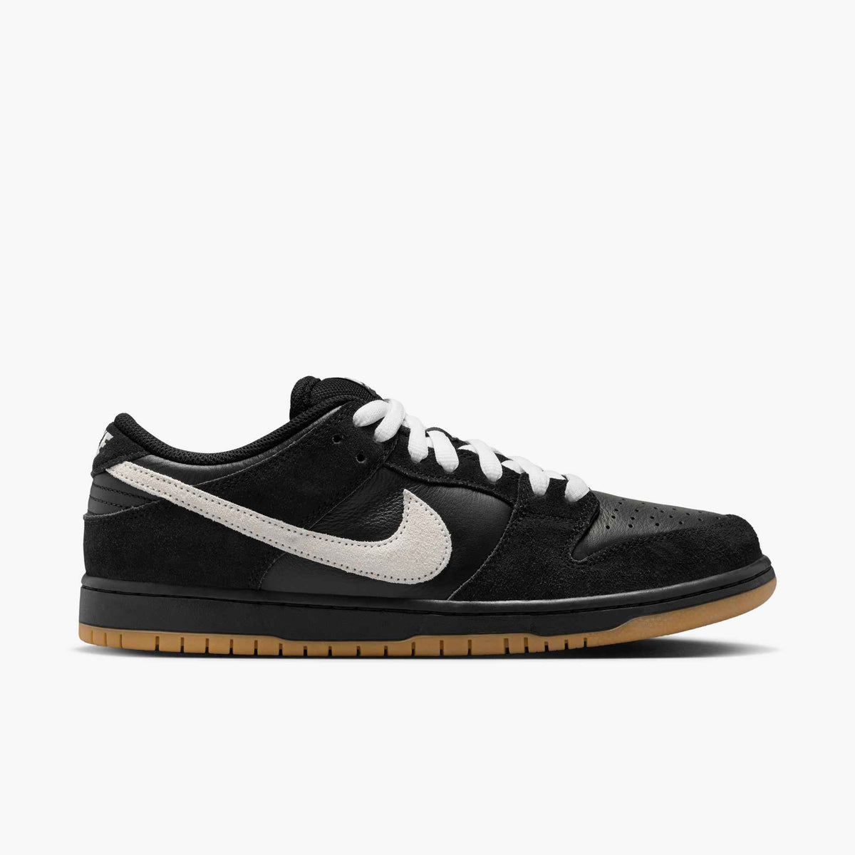 Nike SB Dunk Low Pro Black/White-Black-Gu Bild 1