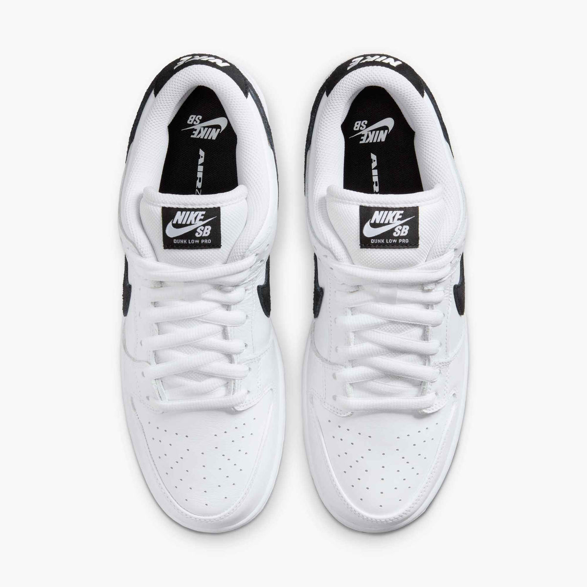 Nike SB Dunk Low Pro White/Black-White-Bl Bild 2