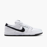 Nike SB Dunk Low Pro White/Black-White-Bl Bild 5