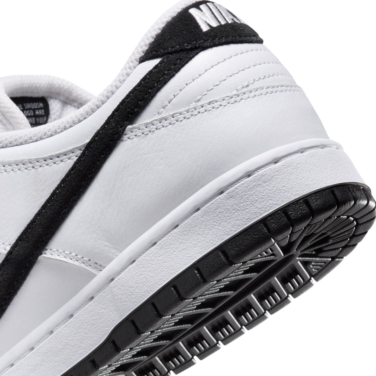 Nike SB Dunk Low Pro White/Black-White-Bl Bild 9