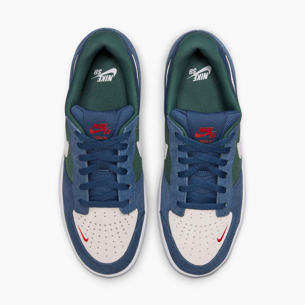 Nike SB Force 58 Navy/Summit White-No Bild 2