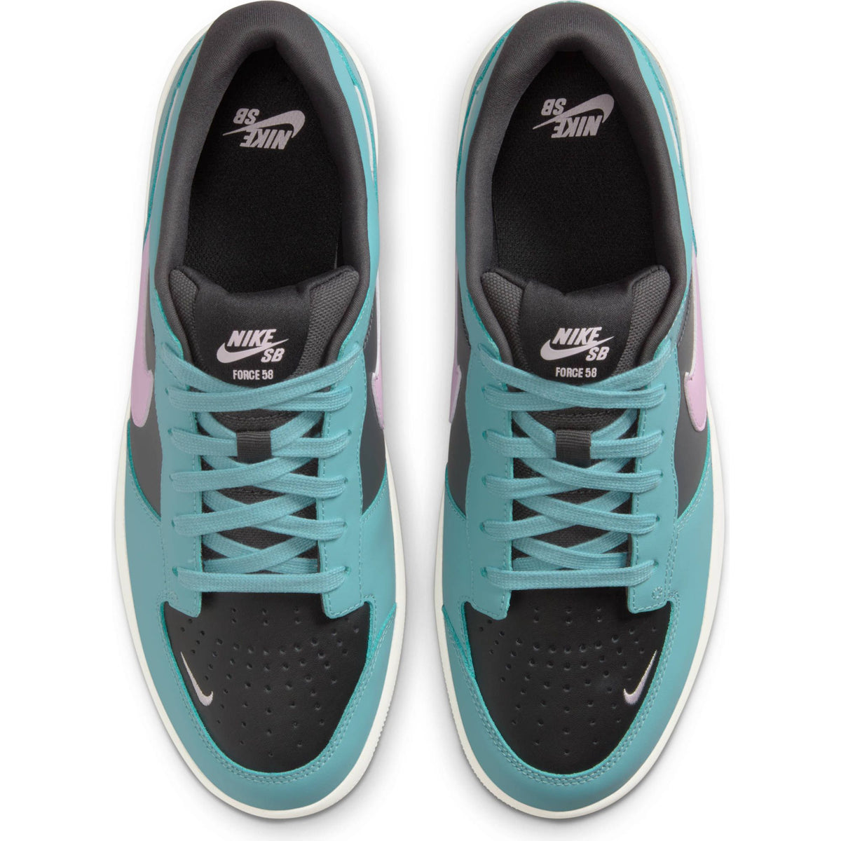 Nike SB Force 58 Premium Denim Turq/Pink Foam Bild 3