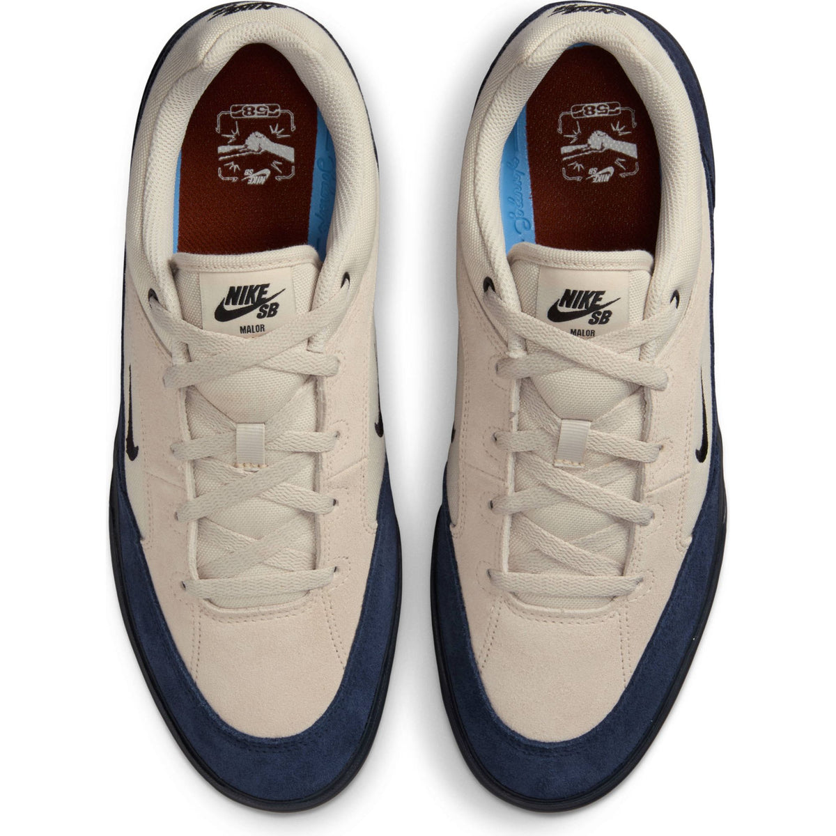 Nike SB Malor Te Lt Khaki/Black-Lt Or Bild 3