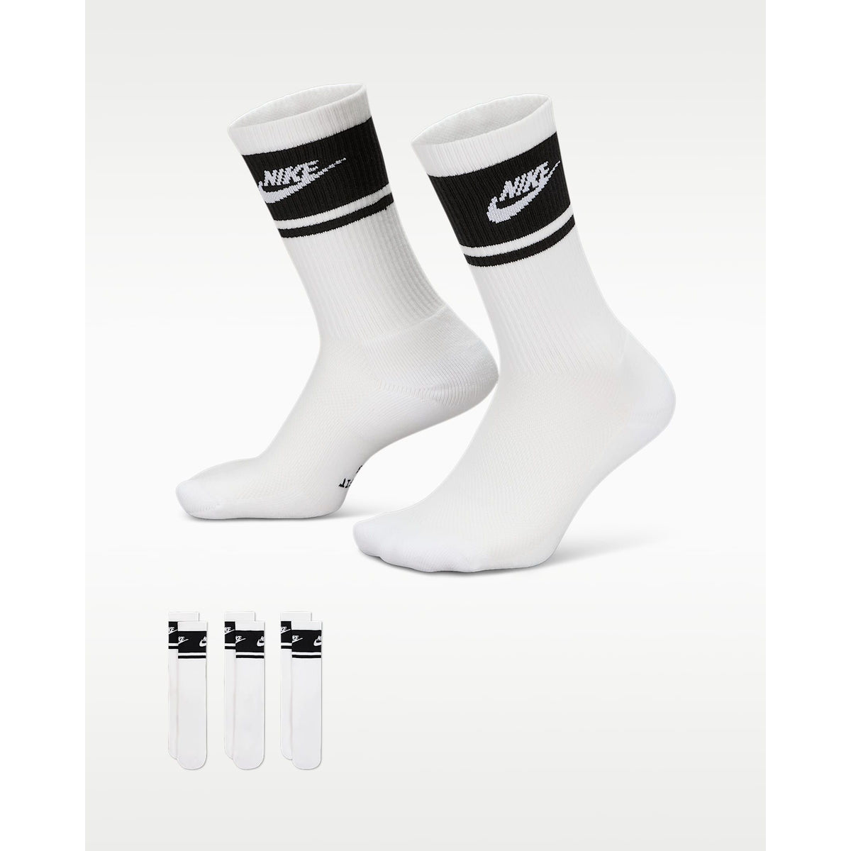 U Nk Ed Elvd Crw 3P Fta St-144 Black/White Bild 1