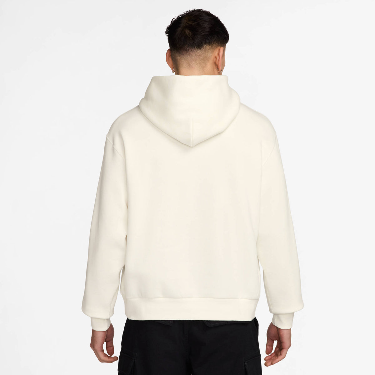 U Nk Sb Flc Po Hd Essntl Logo Black/White Bild 5