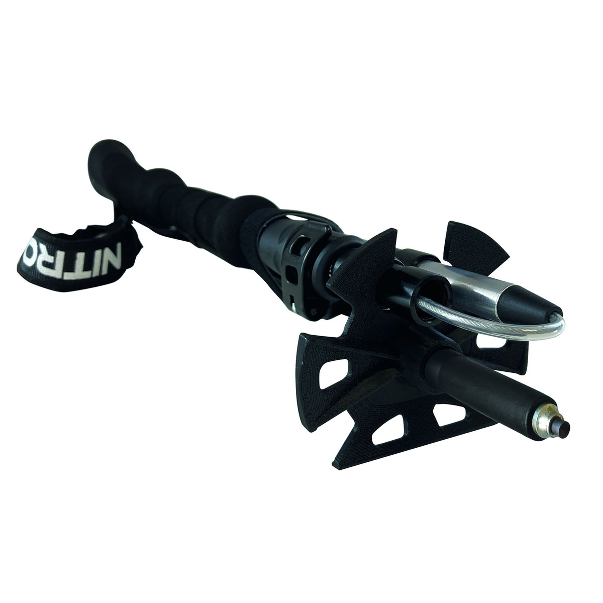 Nitro 4-Pcs Alu Splitb. Poles Black/Grey/Green Bild 2