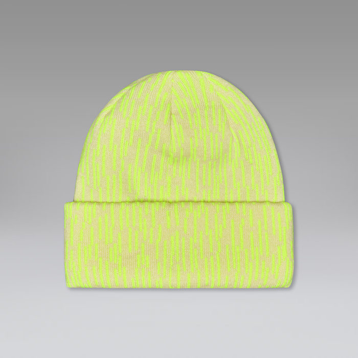 Fleece-Lined Graphic Beanie? Rain Camo Yellow Bild 2