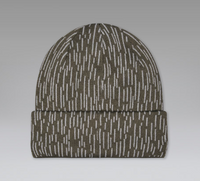 Fleece-Lined Graphic Beanie? Rain Camo Olive Bild 2
