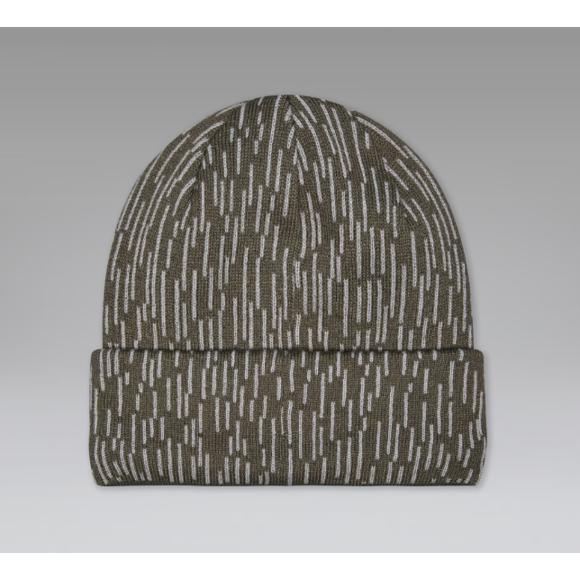 Fleece-Lined Graphic Beanie? Rain Camo Olive Bild 2