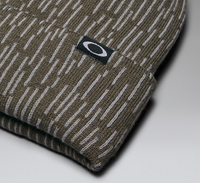 Fleece-Lined Graphic Beanie? Rain Camo Olive Bild 3