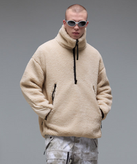 Snowdrift Qtr Zip Sherpa Mist Bild 3