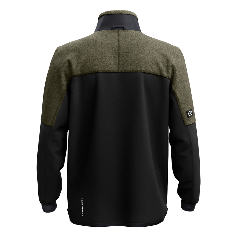 Fleece Teddy Jacket M Dark Wild Herbs Bild 2