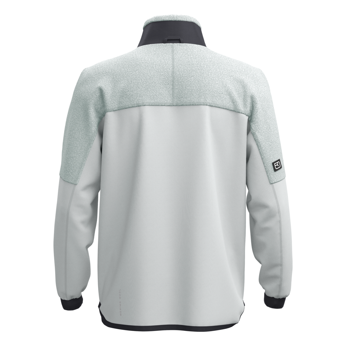 Fleece Teddy Jacket M Grey Ice Bild 2