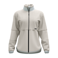 Fleece Teddy Jacket W White Tea Bild 1