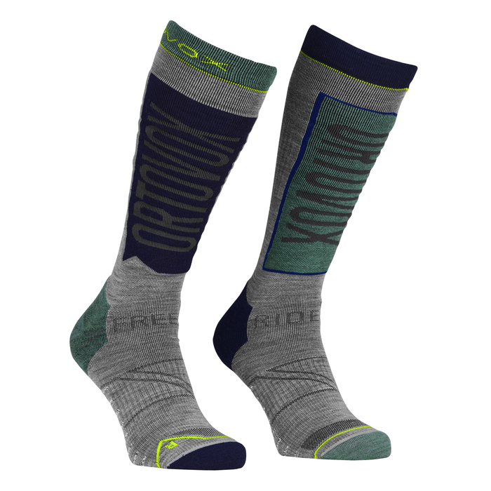 Freeride Long Socks M Arctic Grey Bild 1