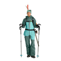 Merino Freeride 3 Finger Glove W Black Raven Bild 3