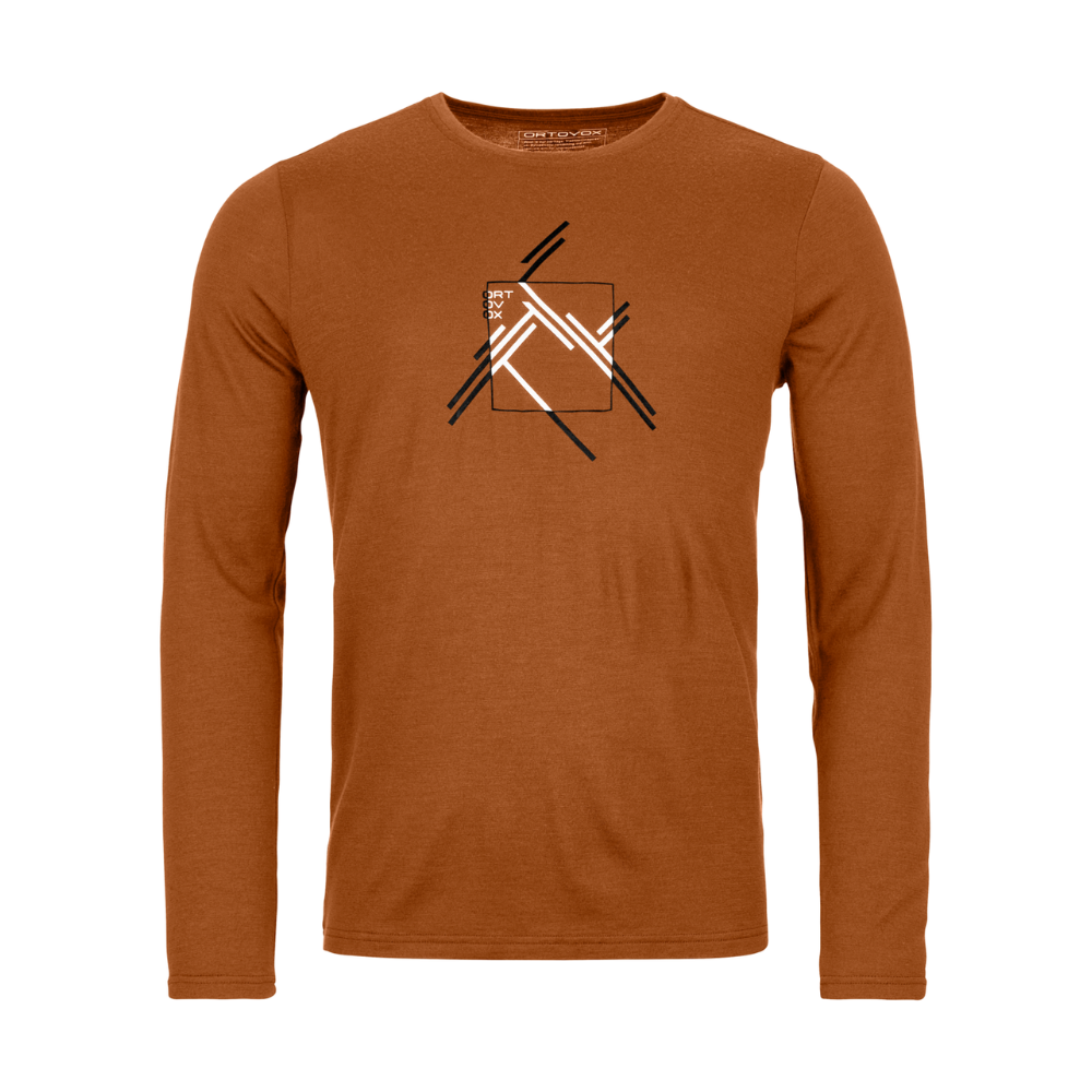 185 Merino MTN Cutout LS M Bristle Brown Bild 1