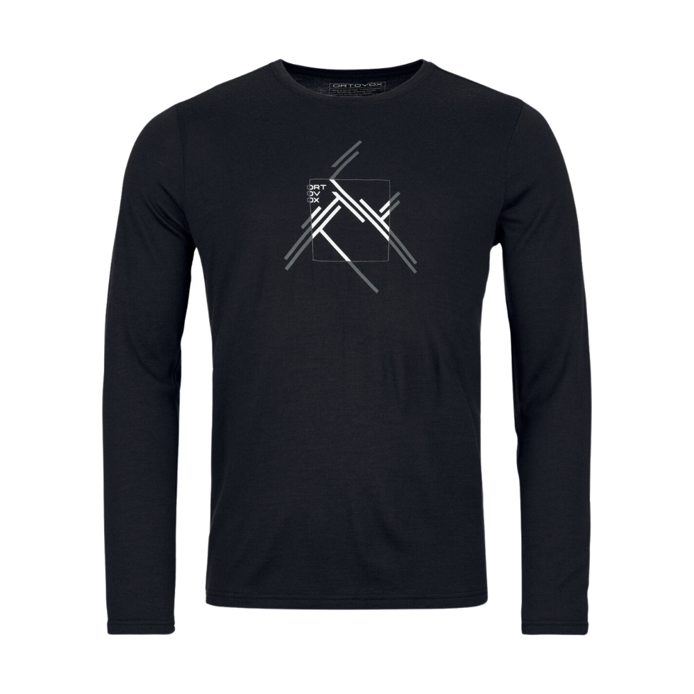 185 Merino MTN Cutout LS M Black Raven Bild 1