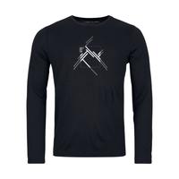 185 Merino MTN Cutout LS M Black Raven Bild 1