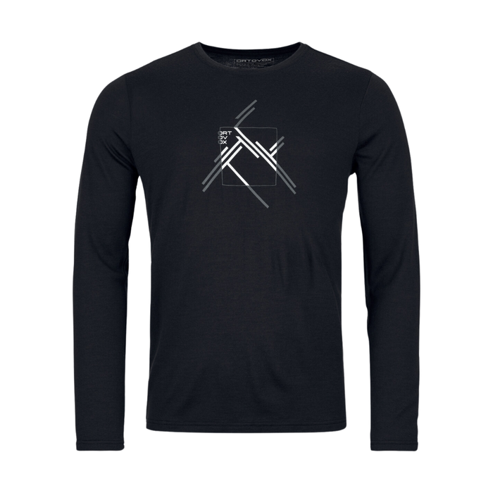 185 Merino MTN Cutout LS M Black Raven Bild 1