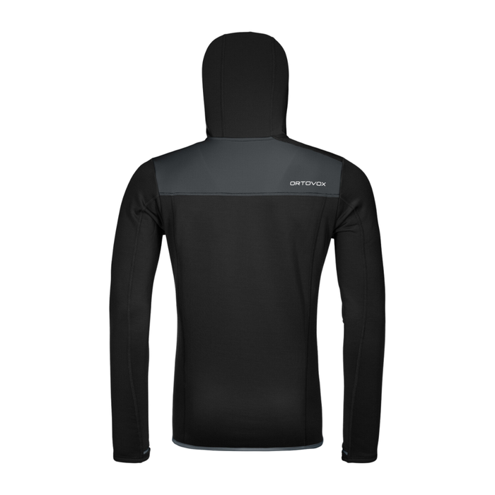 Fleece Hoody M Black Raven Bild 2