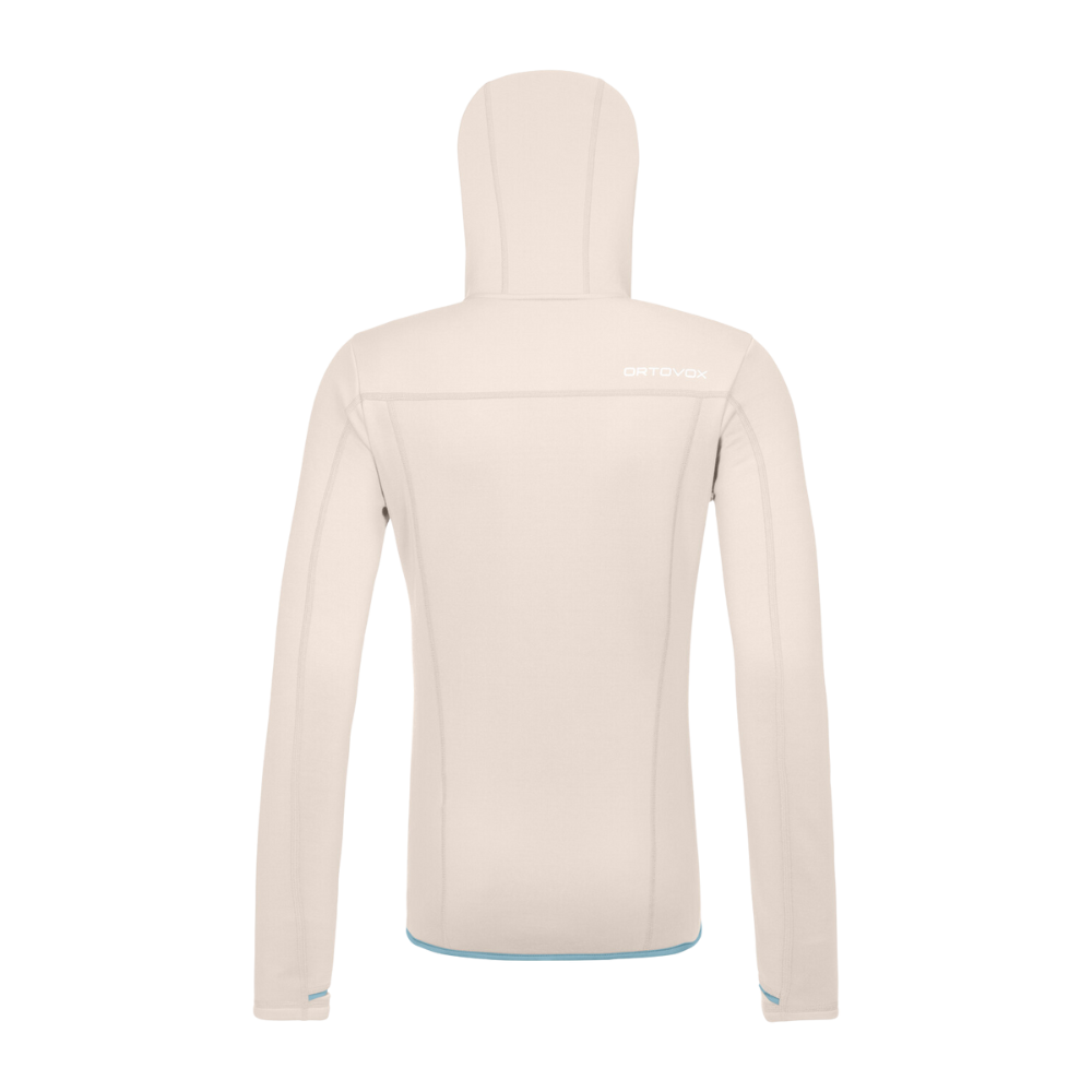 Fleece Hoody W White Chalk Bild 2