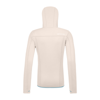 Fleece Hoody W White Chalk Bild 2