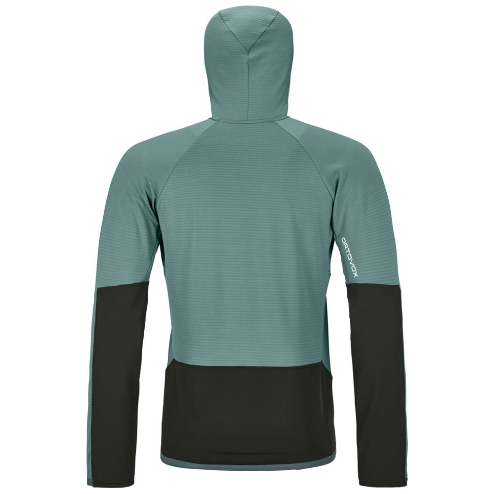 FLEECE RIB HOODY M arctic grey Bild 2